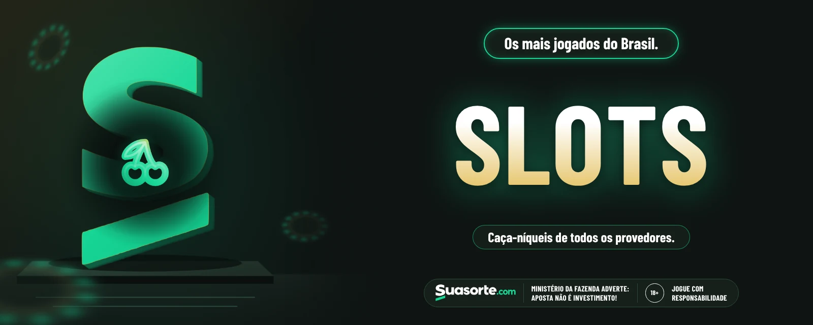 Slots — Suasorte. Slots: os caça-níqueis mais jogados do Brasil, de todos os provedores.